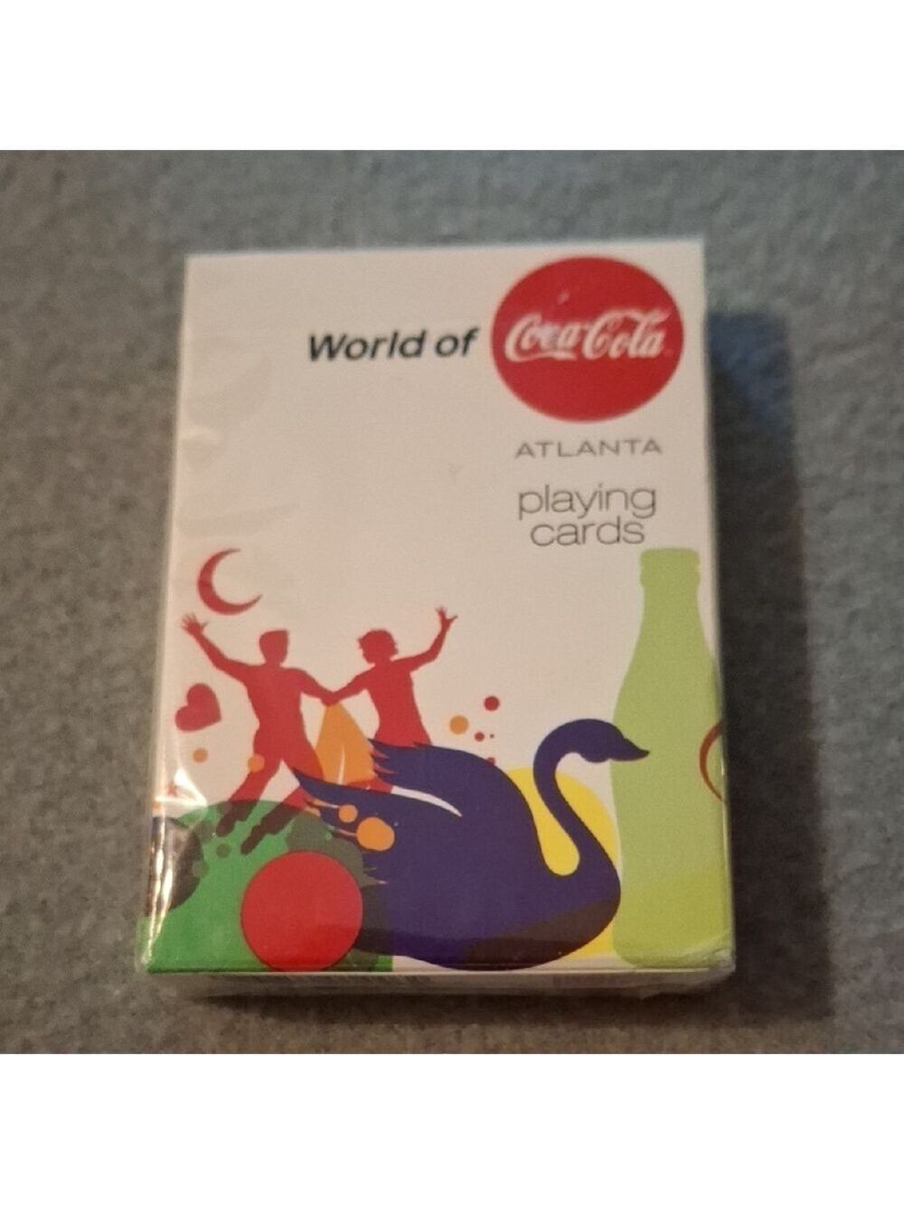 World Of Coca Cola Atlanta Bicycle Brand Playing Cards - Multicolor New In Box